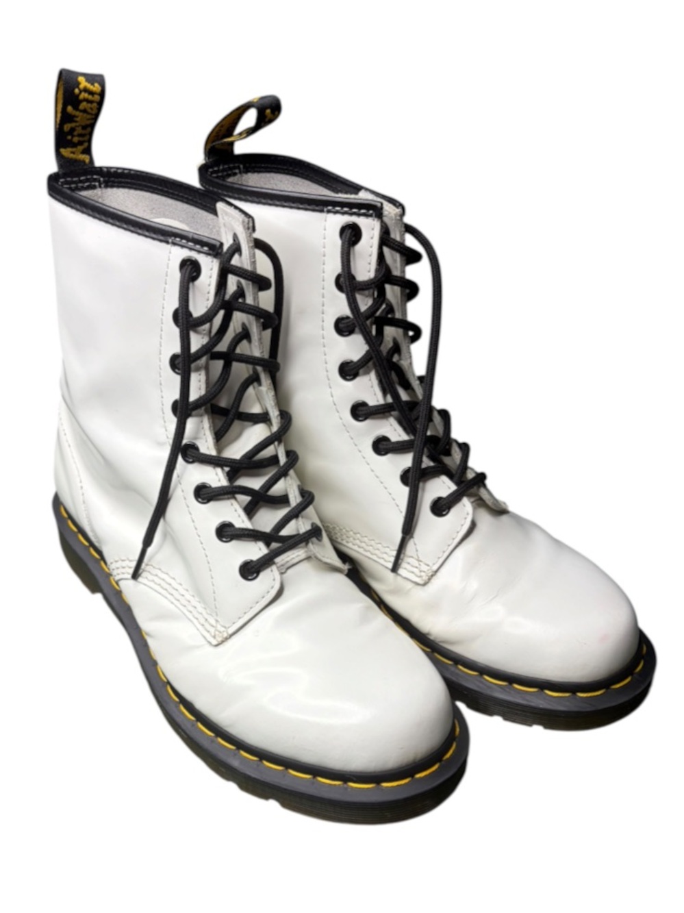 Dr. Martens 1460 White Lace-up boots